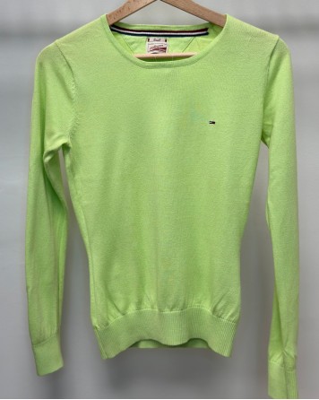 Svetr dámský Tommy Hilfiger žluto-zelený
